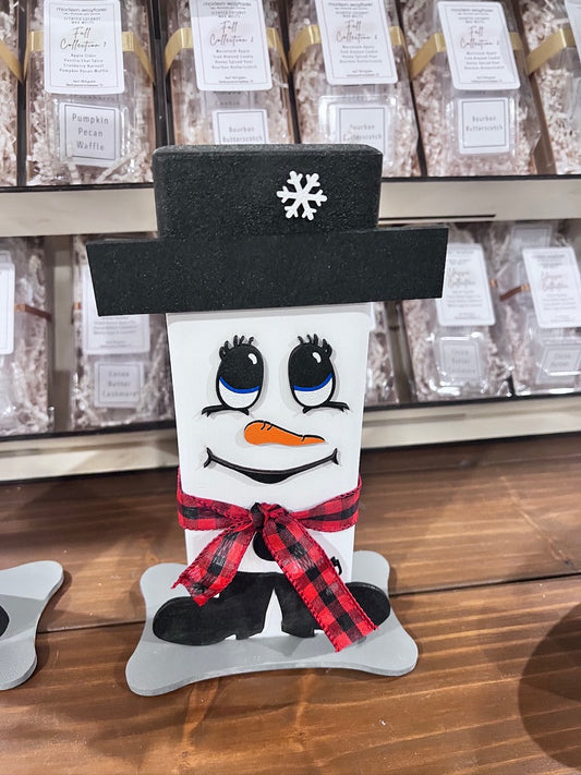 Snowman Shelf Sitter  Small