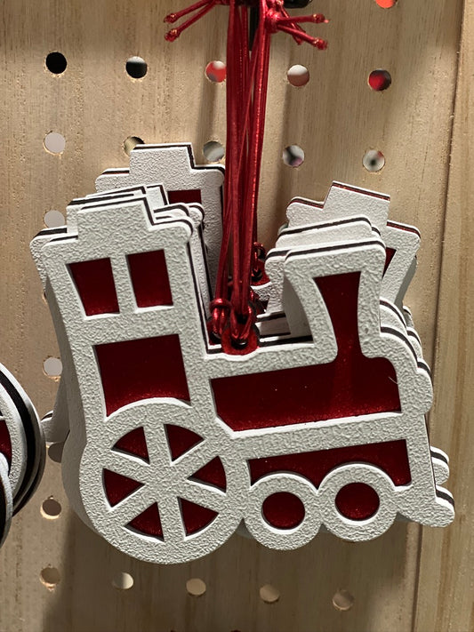 Christmas Train Ornament