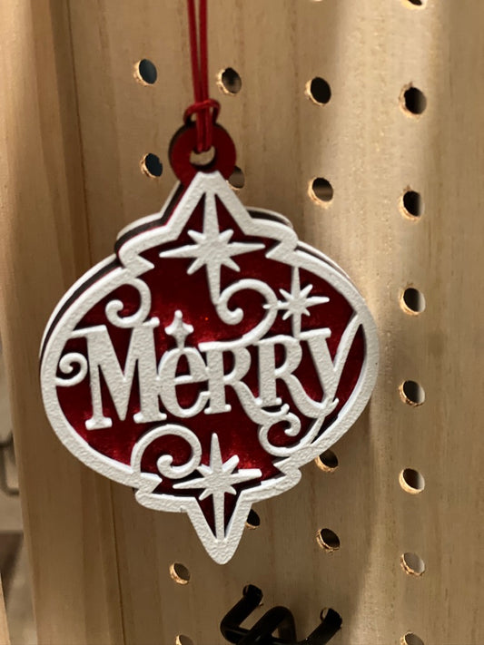 Merry Ornament
